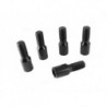 Kit tornillos standard tubulares conicos negro