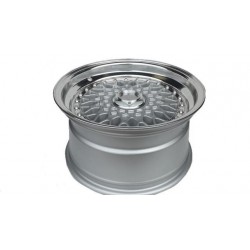 BSX silver taladrada 15"16"17"