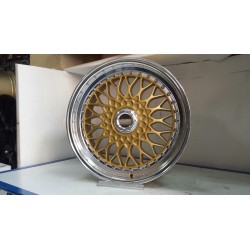 BSX silver taladrada 15"16"17"