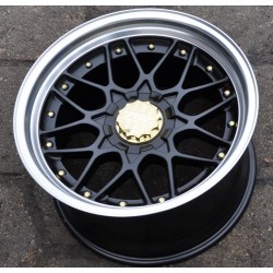 Haxer HX025 plata y negro 15"17"18"