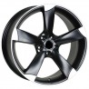 4X CONJUNTO LLANTAS 661 NEGRO 18"19"20" AUDI