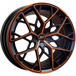 Kit 4x Spac Wheels SW29 negro bronce 20"