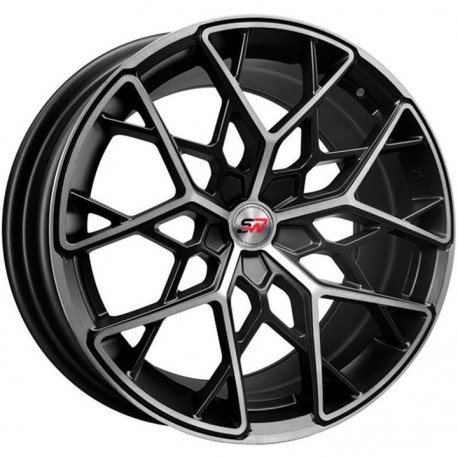 Kit 4x Spac Wheels SW29 negro pulido 20"