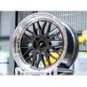 Kit 4 llantas Japan JR23 Hypergrey 18" 5/100