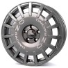 Kit 4 llantas OZ Rallye racing antracita