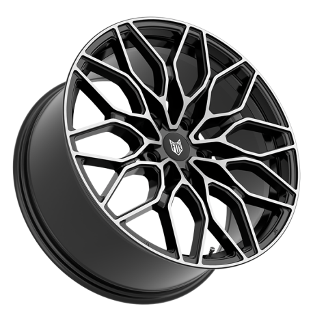 kit 4x Fox FX9 17"18"19"20" negro pulido