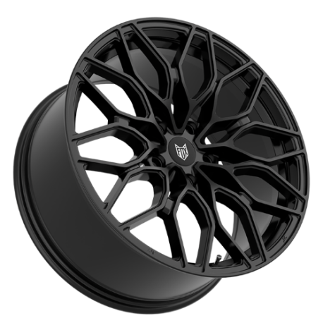 kit 4x Fox FX9 17"18"19"20" negro brillo