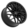 kit 4x Fox FX9 17"18"19"20" negro brillo